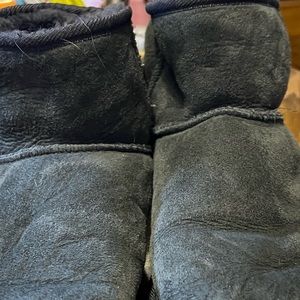 Gray Low Rise Ugg Boots